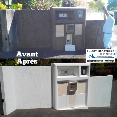 Peinture muret