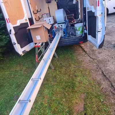 Gouttière aluminium 