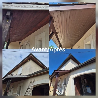 Peinture Avant - Toit
