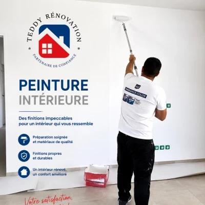 Peinture intérieur support neuf